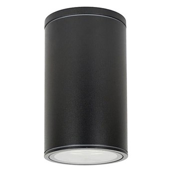 Lampa zewnętrzna sufitowa (czarna/szara) (tuba spot 17cm, 1x E27) SU-MA (Adela) 7003