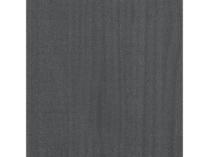vidaXL Szafka boczna, szara, 70x33x76 cm, lite drewno sosnowe Stojące Głębokość 33 cm Szerokość 70 cm Płyta MDF Sosna Styl Nowoczesny Kategoria Szafki i regały