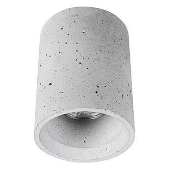 Nowoczesna lampa sufitowa Shy 9390 betonowy spot szary do biura