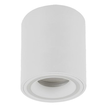 Metalowa lampa sufitowa Indi 04045 biała tuba do przedpokoju