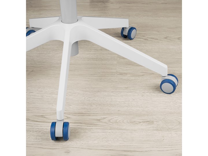 IKEA FREDDE / MATCHSPEL Biurko gamingowe i krzesło, Biały, Wysokość: 146 cm Kategoria Zestawy mebli do sypialni