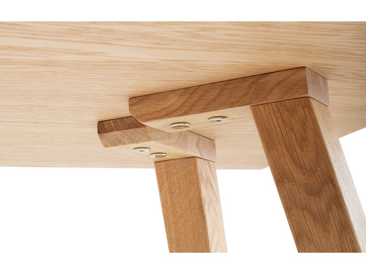 Dębowe Biurko Skandynawskie Lea z szufladą i półką - dębowy front, styl skandynawski Płyta MDF Szerokość 88 cm Biurko konsola Głębokość 50 cm Styl Nowoczesny
