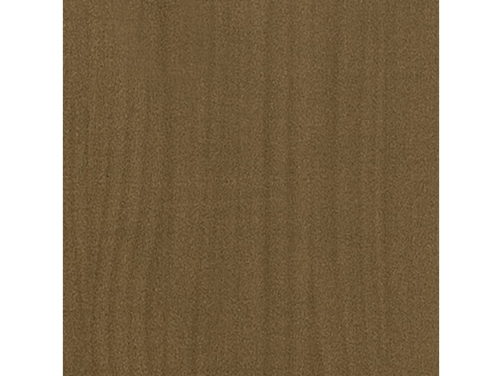 vidaXL Szafka nocna, miodowy brąz, 40x31x40 cm, lite drewno sosnowe Nocne Głębokość 31 cm Sosna Styl Rustykalny