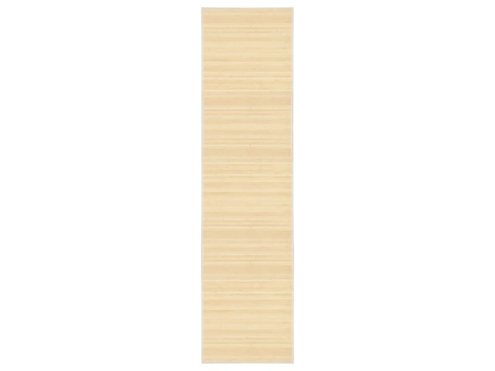 vidaXL Mata bambusowa na podłogę, 80 x 300 cm, naturalna Chodniki Nieregularny 80x300 cm Syntetyk Kategoria Dywany Kolor Beżowy