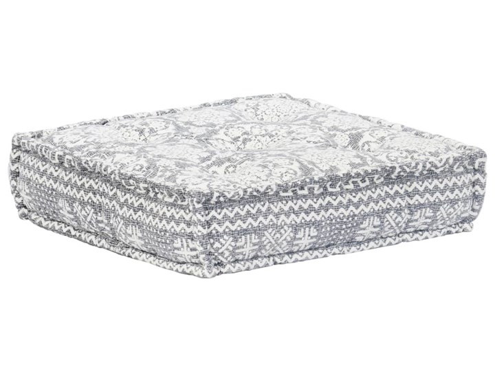 vidaXL Puf modułowy, 2-osobowy, jasnoszary, tkanina Modułowe Głębokość 70 cm Szerokość 140 cm Styl Vintage Wielkość Dwuosobowa
