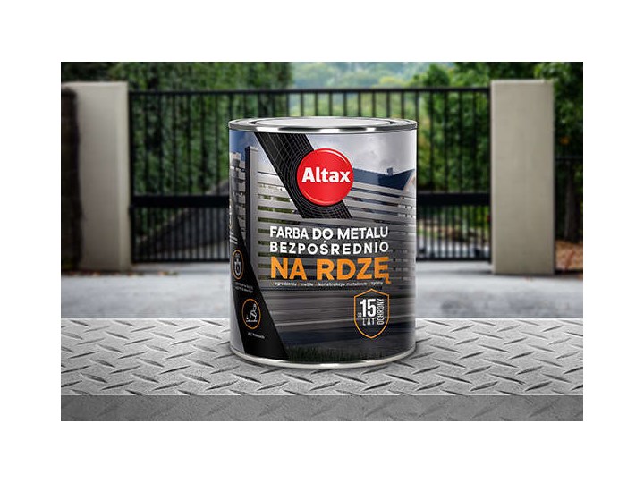 Altax Farba Do Metalu CZERWO.P 0,75