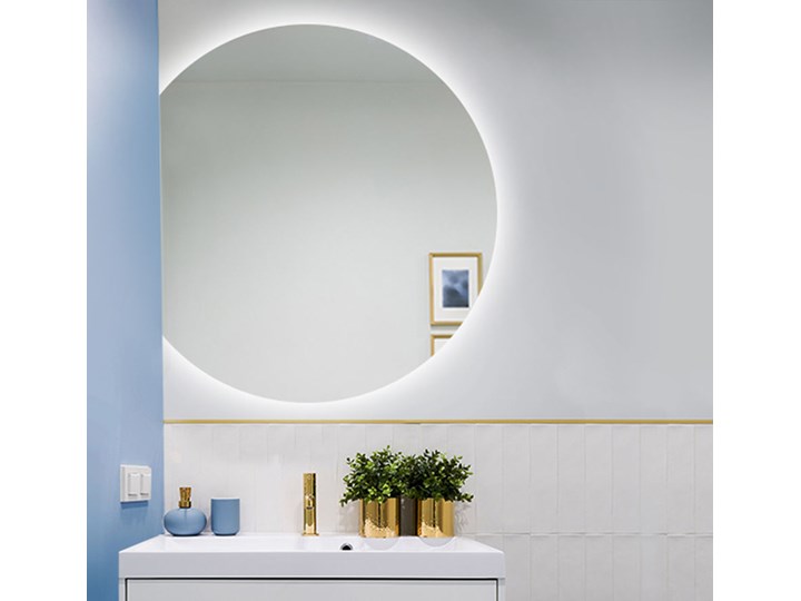 Lustro Łazienkowe Led 100/30 Ruke Simple Luna