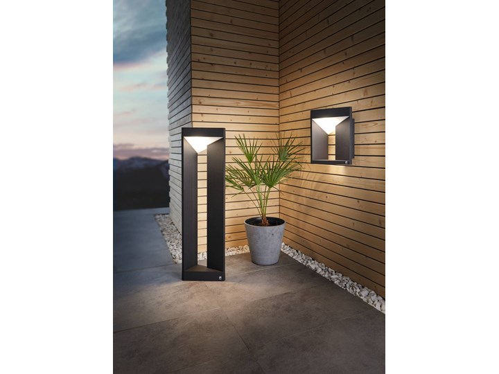 Kinkiet Zewnętrzny Nembro 98748 Led 10W Czarny Lampa LED Kinkiet ogrodowy Kategoria Lampy ogrodowe