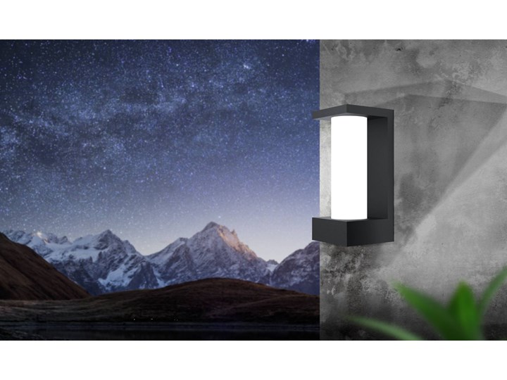 Kinkiet Zewnętrzny Cividino 98744 Led 6W Czarny Lampa LED Kategoria Lampy ogrodowe Kinkiet ogrodowy Kolor Szary