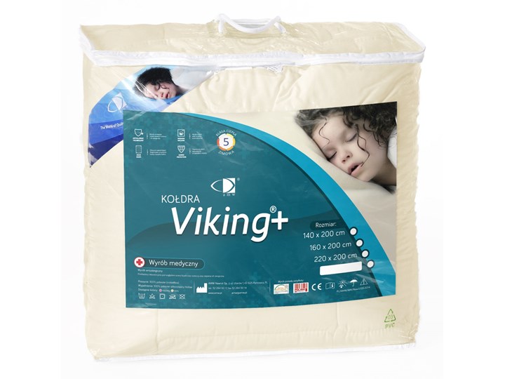 Viking Plus Ecru - 1.60 x 2 m Syntetyczna 160x200 cm Kategoria Kołdry