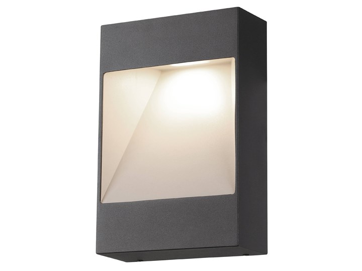 Kinkiet Zewnętrzny Manfria 98095 Led 10W Antracyt/Biały Kinkiet ogrodowy Lampa LED Kolor Szary
