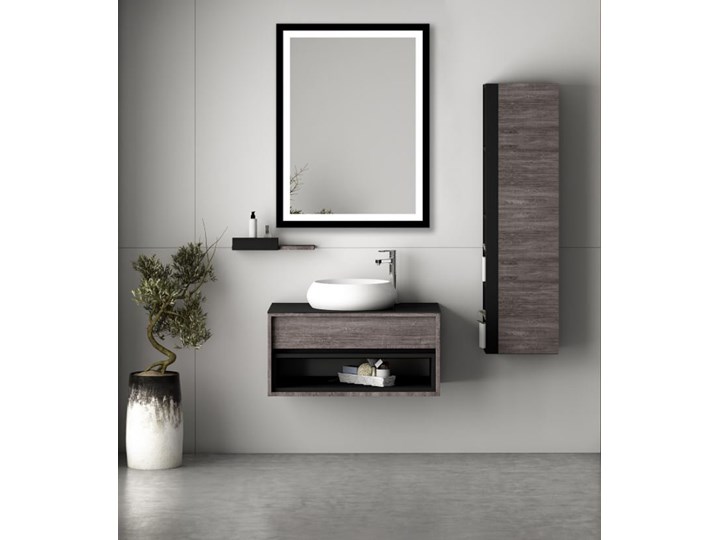 Lustro Łazienkowe 60X80 Venti Luxled Lustro podświetlane Prostokątne Ścienne Pomieszczenie Łazienka Kategoria Lustra