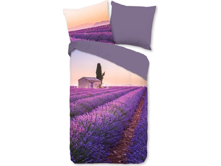 Komplet pościeli "Lavender" w kolorze fioletowym z mikrofibry Mikrofibra 200x200 cm 155x220 cm 135x200 cm Bawełna syntetyczna 140x200 cm Poliester 200x220 cm Kategoria Komplety pościeli
