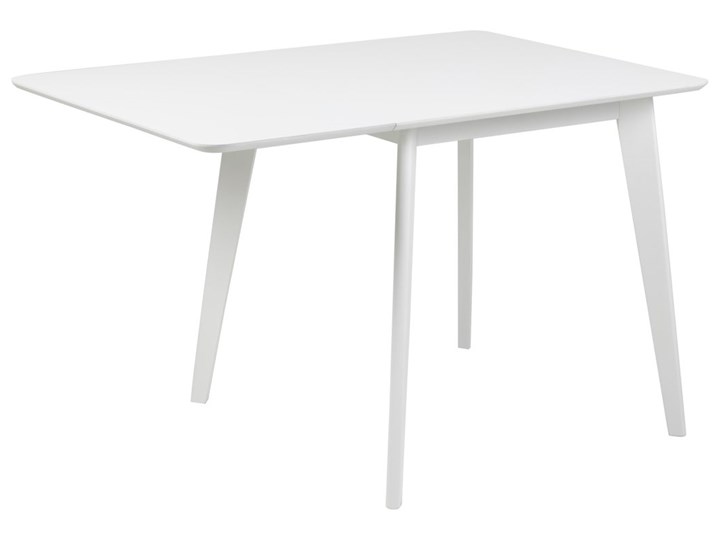Stół rozkładany Roxby 80-120x76 cm biały Rozkładanie Rozkładane Drewno Płyta MDF Kształt blatu Prostokątny