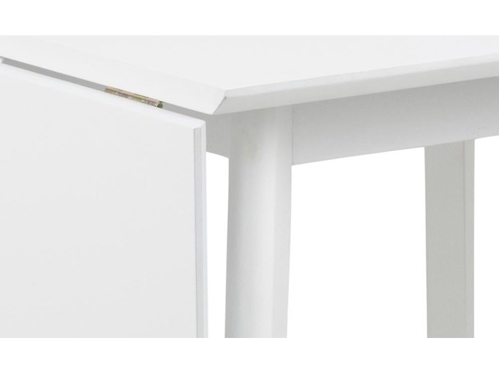 Stół rozkładany Roxby 80-120x76 cm biały Drewno Płyta MDF Kategoria Stoły kuchenne Rozkładanie Rozkładane