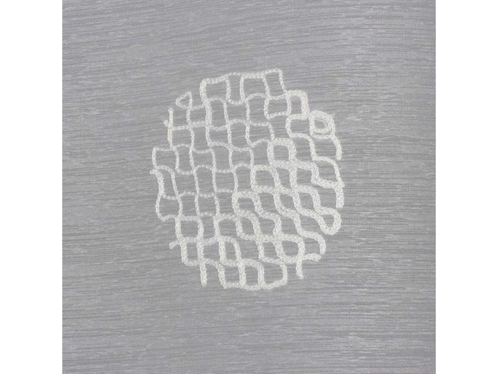 Firana OTYLIA z kółkami 140x260 cm - Homla 260x140 cm Poliester Kolor Biały