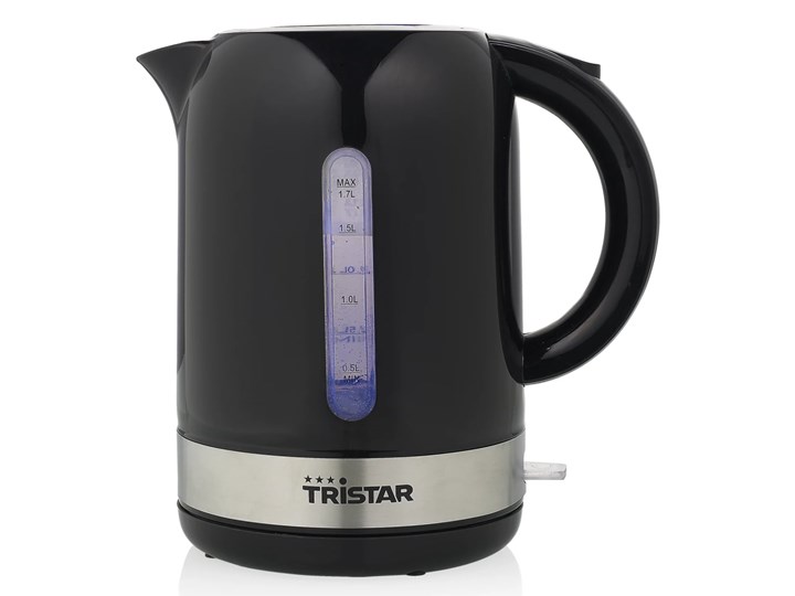 Tristar Czajnik elektryczny WK-1343, 2200 W, 1,7 L, czarny Plastik Kamień Kategoria Czajniki elektryczne