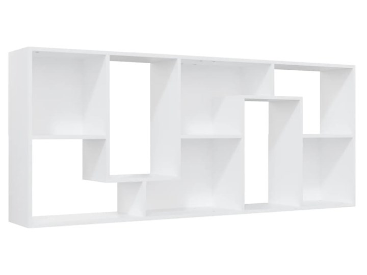 vidaXL Regał na książki, biały, 67x24x161 cm, płyta wiórowa Płyta meblowa Szerokość 67 cm Płyta MDF Głębokość 24 cm Płyta laminowana Pomieszczenie Salon Pomieszczenie Jadalnia