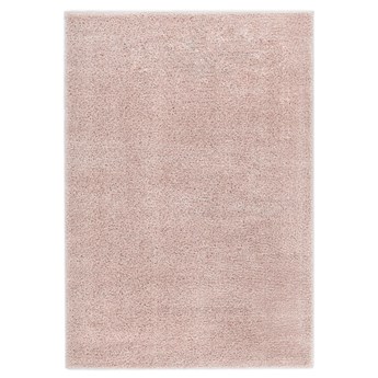 vidaXL Dywan shaggy, 160 x 230 cm, brudny róż