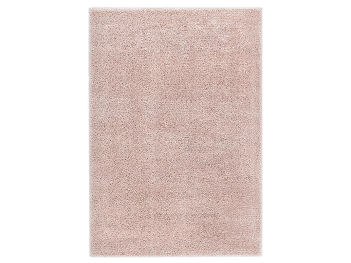 vidaXL Dywan shaggy, 160 x 230 cm, brudny róż 160x230 cm Syntetyk Dywany Prostokątny Kolor Różowy