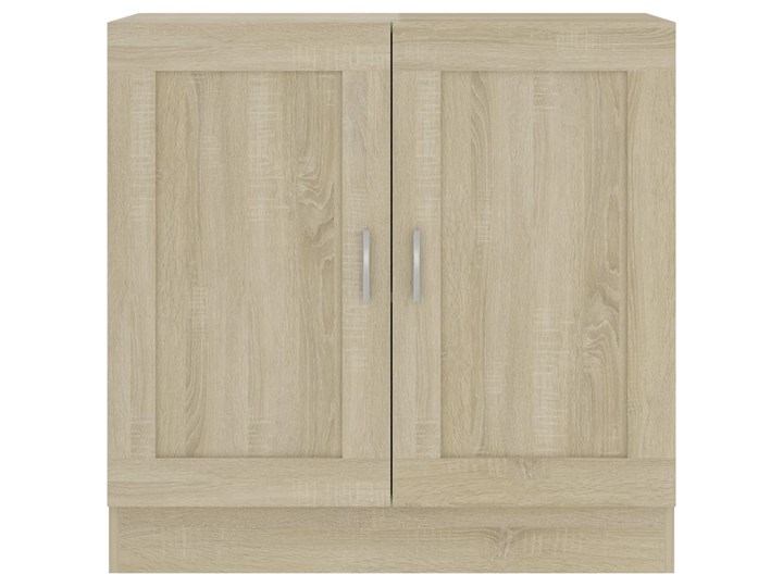 vidaXL Szafka na książki, dąb sonoma, 82,5x30,5x80 cm, płyta Głębokość 31 cm Drewno Płyta laminowana Stojące Płyta MDF Szerokość 83 cm Płyta meblowa Styl Tradycyjny