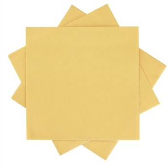 Serwetki papierowe DUKA DAGLIG 33x33 cm 20 szt. żółte
