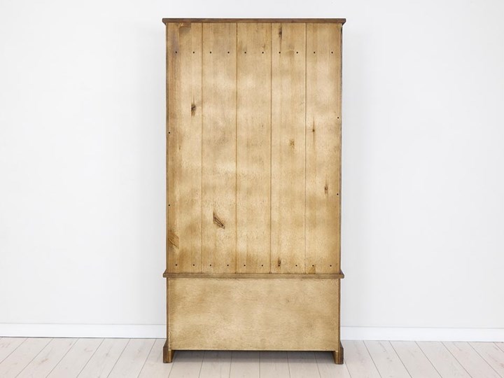 Garderoba drewniana Rustyk Metal Głębokość 40 cm Drewno Szerokość 100 cm Wysokość 190 cm Styl Vintage Typ Gotowa
