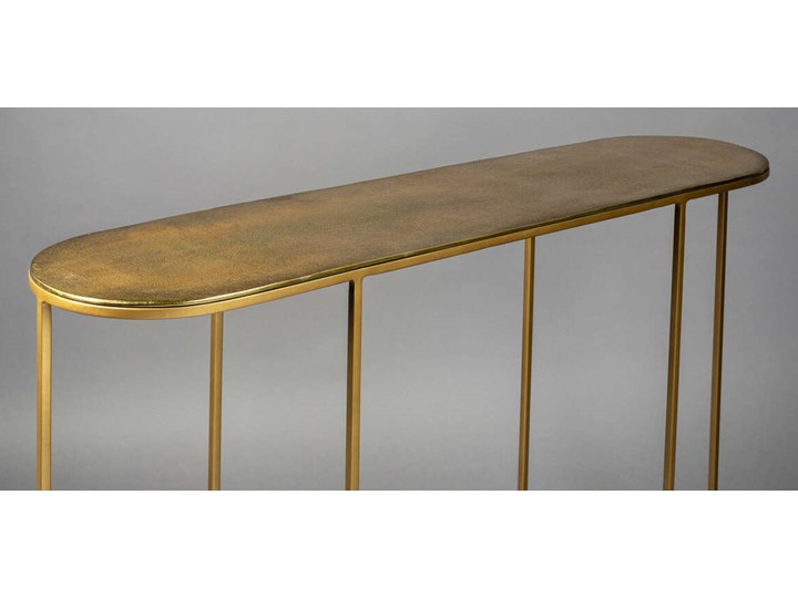 Konsola Zodiac Dutchbone Szerokość 121 cm Wysokość 76 cm Stal nierdzewna Metal Kategoria Konsole Styl Nowoczesny
