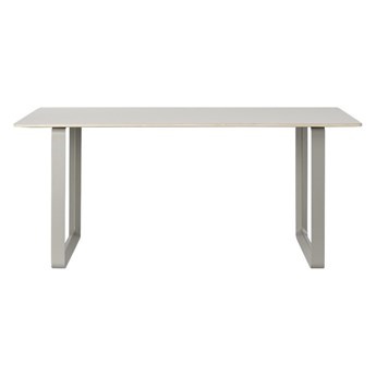 Stół 70/70 170x85cm Grey Linoleum/Plywood/Grey, Muuto