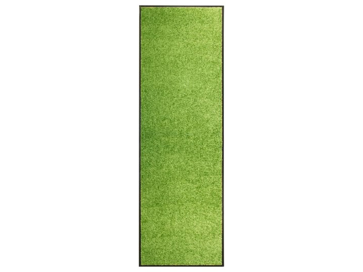 vidaXL Wycieraczka z możliwością prania, zielona, 60 x 180 cm Tworzywo sztuczne Kolor Zielony Kategoria Wycieraczki