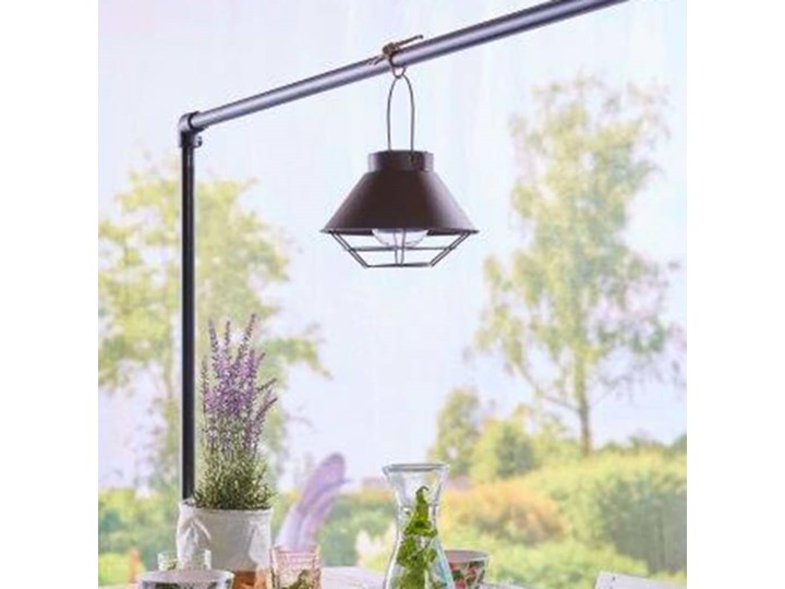 Luxform Ogrodowa lampa solarna LED Detroit Kategoria Lampy ogrodowe Lampa LED Kolor Czarny