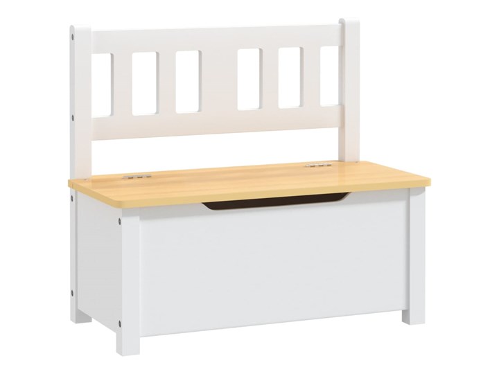 vidaXL 4-cz. zestaw dziecięcy, stolik i krzesła, biało-beżowy, MDF Pomieszczenie Pokój przedszkolaka Kolor Biały