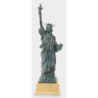 Statua Wolności Symbol USA Duża Rzeźba z Brązu