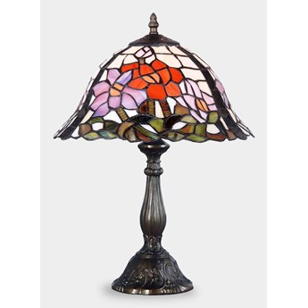 Lampa Witrażowa Goździk