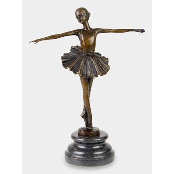 Baletnica na Pointach Rzeźba z Brązu