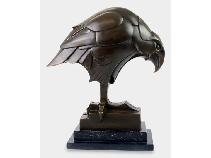 Orzeł w Stylu Art Deco Ptaki Marmur Kategoria Figury i rzeźby Kolor Brązowy