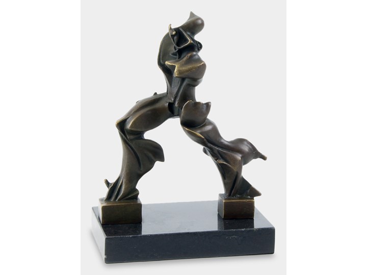 Futurystyczny Człowiek Rzeźba z Brązu