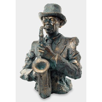 Muzyk Jazzowy Grający na Saksofonie