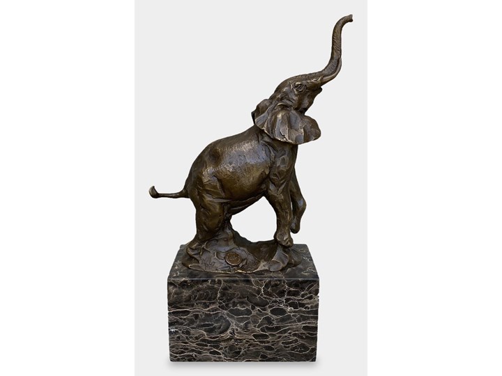 Słoń na Szczęście Rzeźba z Brązu