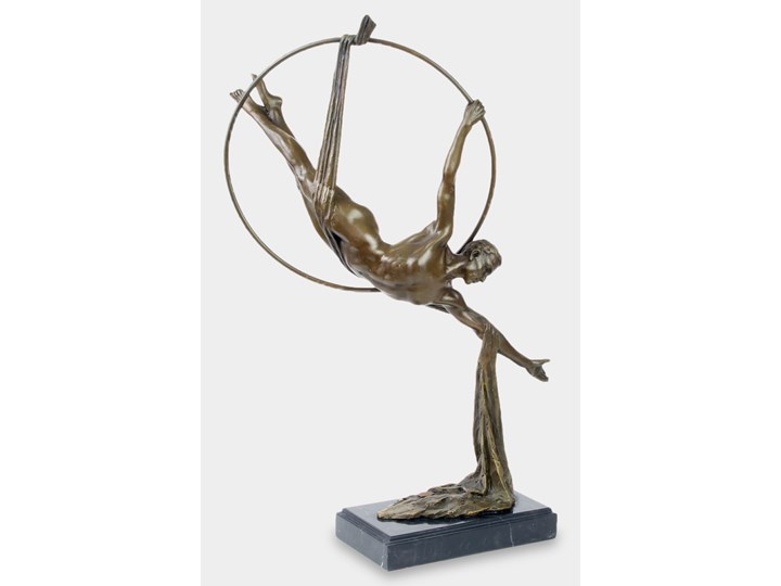 Podniebny Akrobata Rzeźba z Brązu Marmur Kategoria Figury i rzeźby