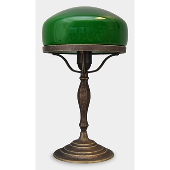 Lampa w Stylu Art Deco Zielona