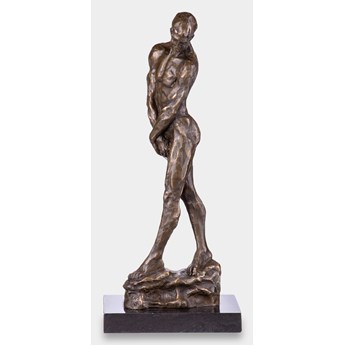 Akt Męski alla Auguste Rodin Rzeźba z Brązu