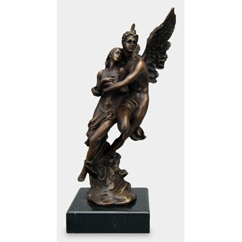 Anioł i Psyche Rzeźba z Brązu