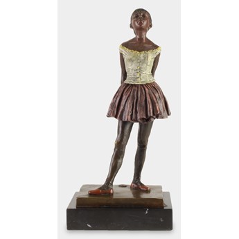 Mała Czternastoletnia Tancerka Rzeźba z Brązu Kolor