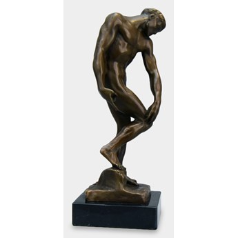 Adam wg Auguste Rodin Rzeźba z Brązu