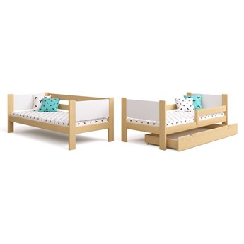 Piętrowe drewniane łóżko ALESSIO 160 x 80