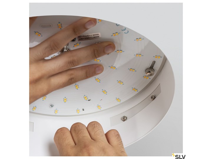 MEDO 30 EL, lampa sufitowa wpuszczana LED, wersja bez ramy, kolor biały, 3000/4000K Oprawa stropowa Oprawa wpuszczana Oprawa led Kategoria Oprawy oświetleniowe
