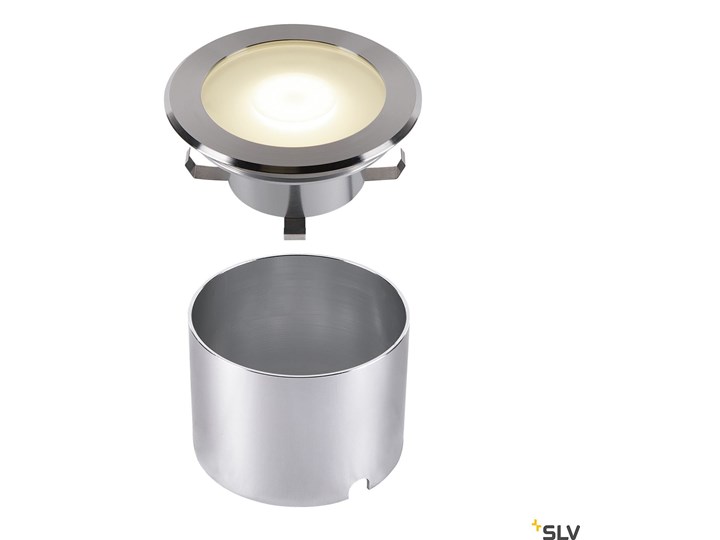 DASAR FLAT 120 EL, lampa podłogowa do wbudowania ze stali nierdzewnej 7W 3000 K Kategoria Lampy ogrodowe