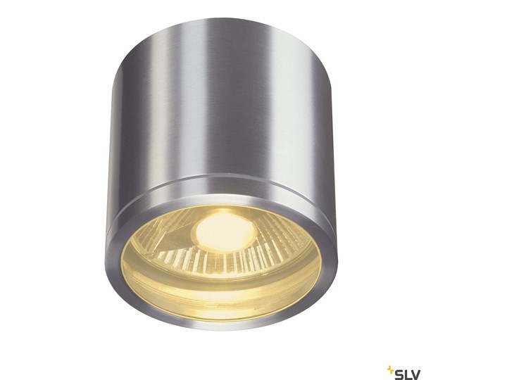 ROX CEILING OUT, QPAR11, lampa sufitowa, szczotkowane aluminium, maks. 50W,IP44 Kinkiet ogrodowy Kategoria Lampy ogrodowe