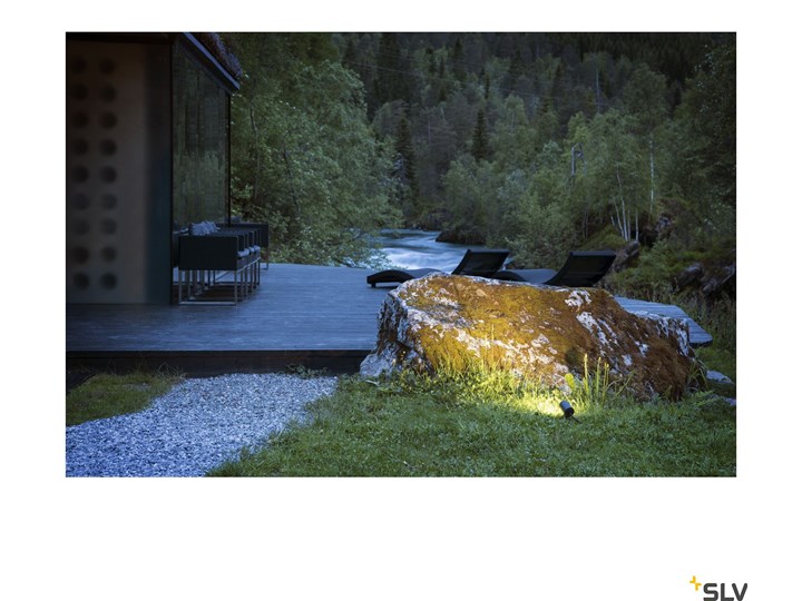 HELIA, reflektor, LED, 3000K, 35°, antracyt, IP55 Lampa LED Kategoria Lampy ogrodowe